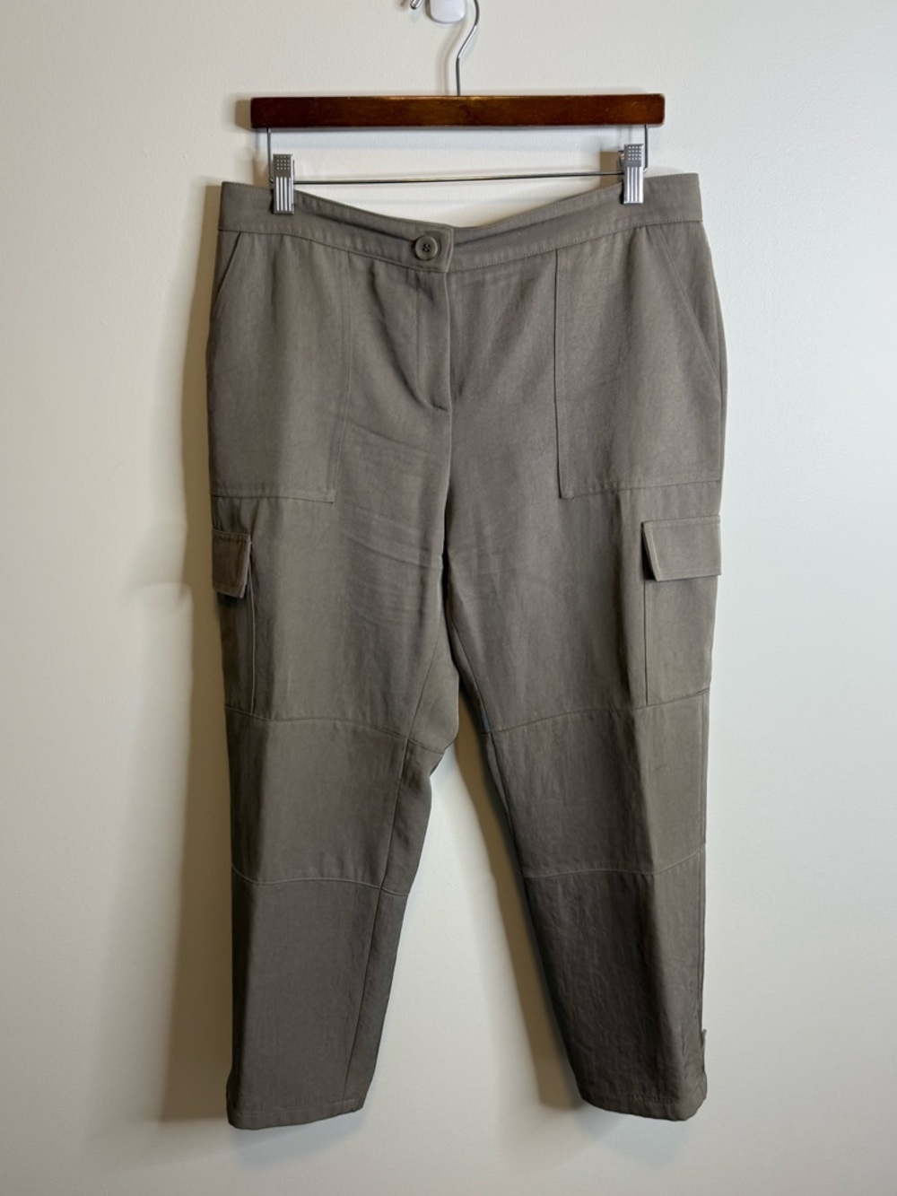 Judith and Charles cargo pants dress trousers size 10 brown